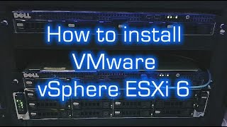 How to install VMware vSphere ESXi 6 2016 1080P [upl. by Acired]