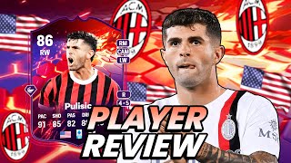 86 TRAILBLAZERS PULISIC PLAYER REVIEW FC 25 ULTIMATE TEAM [upl. by Atikim112]