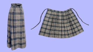 No zippers no elastic bands  Sewing beautiful and stylish skirts easy for beginners [upl. by Nniroc]