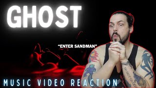 Ghost  Enter Sandman Metallica Cover  First Time Reaction [upl. by Nalym]