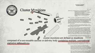 100 nations banned cluster bombs why wont US [upl. by Wildon]