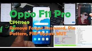 Oppo F11 Pro Frp Bypass MUT [upl. by Anoirtac]