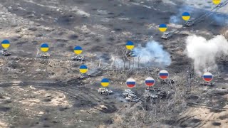 Epic battle erupts as Ukrainian tanks meet Russian troops [upl. by Abate]