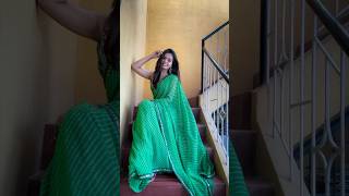 Sitting Poses In Saree  howtopose sareeposes shorts poses  Santoshi Megharaj [upl. by Nennarb]