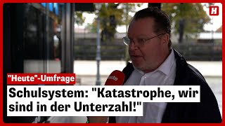 Schulsystem quotKatastrophe wir sind in der Unterzahlquot [upl. by Deth]