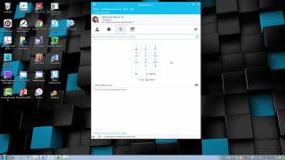 Utiliser Skype entrepriseFaire un appel téléphonique [upl. by Eillo]