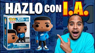 🚀PASO a PASO para CREAR tu FUNKO POP con INTELIGENCIA ARTIFICIAL  GRATIS Fácil y Rápido [upl. by Puto]