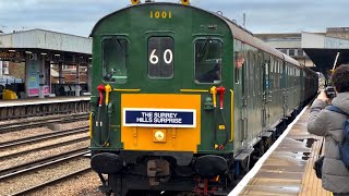 Class 201 Thumper 1001 on “The Surrey Hills Surprise” amp Class 37 test train at Tonbridge  060123 [upl. by Lanfri395]