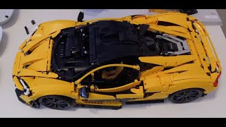 Lego Technic McLaren P1 42172 part 04 in 4K [upl. by Forsta]