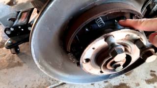 2002 Volvo S60 AWD Rear Wheel Bearing Replacement [upl. by Pilihp560]