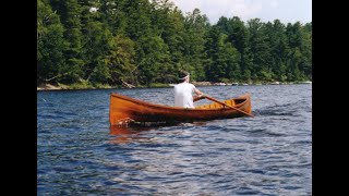 History of a 1895 Warren Cole Adirondack Guideboat [upl. by Housen]