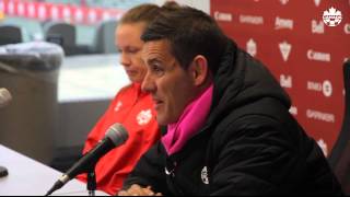 CANWNT Canada 03 Japan John Herdman [upl. by Islaen210]