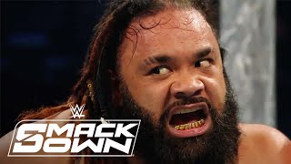 Jacob Fatu Jey Uso Clash for WarGames Advantage  WWE SmackDown Highlights 112924  WWE on USA [upl. by Lukey]