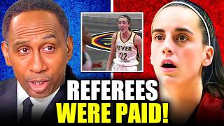 1 MINUTE AGO Corrupt Referee EXPOSED TARGETING Caitlin Clark FANS GOING WILD [upl. by Ardnazil]