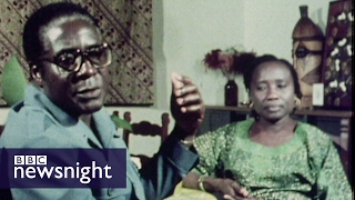 Robert Mugabes 1980 victory in Zimbabwe  Newsnight Archives 1980 [upl. by Hobart928]