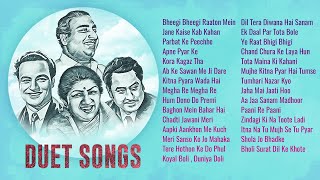 Full List Best Evergreen Duet Songs  Lata Mangeshkar  Kishore Kumar  Mohammed Rafi  Golden Hits [upl. by Rhpotsirhc]