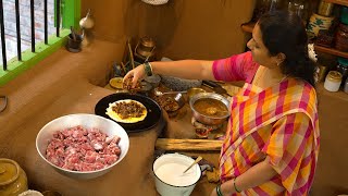 Madurai Kari Dosai  Made Traditionally  2 Mutton Recipes For Breakfast  The Traditional Life [upl. by Damek348]