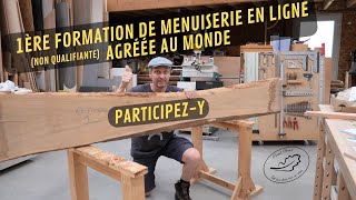 formation menuiserie en ligne certifiée non qualifiante [upl. by Mccord]