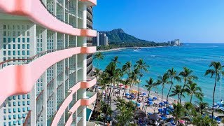 The Royal Hawaiian Hotel Waikiki Beach Honolulu Hawaii a review [upl. by Gilbart]