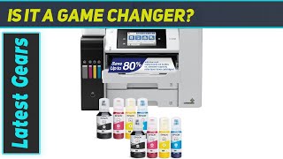 Epson EcoTank Pro ET5850 The Ultimate Small Business Printer [upl. by Orihakat310]