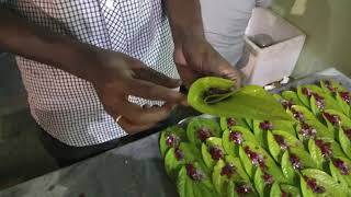 பீடா மடிக்கும் முறை how to fold beeda [upl. by Liva90]