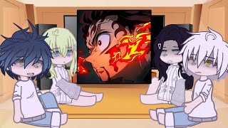 Tanjiro bullies react to him [upl. by Goldy]