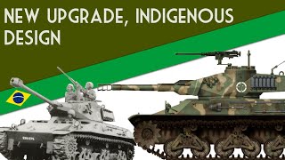 New Upgrade Indigenous Design  CCL X1A2 Carcará Brazilian Light Tank [upl. by Finkelstein]