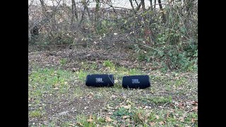 NEW JBL Xtreme 4 vs Xtreme 3 outdoor sound test [upl. by Ydal]