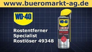 Rostentferner WD40 Specialist Rostlöser 49348 [upl. by Jacklin230]