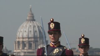 165° Anniversario della Polizia la cerimonia sulla terrazza del Pincio di Roma [upl. by Leumek]