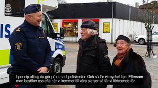 Ett poliskontor på hjul [upl. by Ney]