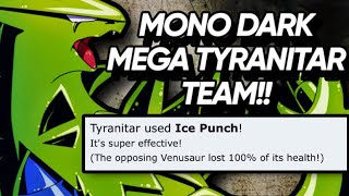 MEGA TYRANITAR CRUSHES GEN 9 POKEMON SHOWDOWN NATIONAL DEX [upl. by Menzies]