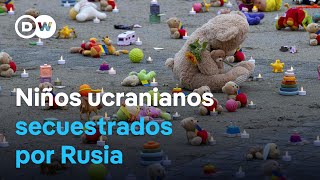 Casi 20000 niños ucranianos se encuentran en manos de Rusia [upl. by Sokim]