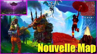 NOUVELLE MAP FORTNITE  LIEU SECRET FORNITE BATTLE ROYALE [upl. by Ally789]