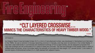 Is Cross Laminated Timber CLT Safe [upl. by Eelasor]