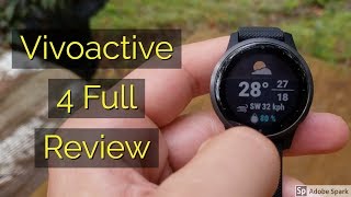 Garmin Vivoactive 4 InDepth Review  The Best Weve Seen Yet [upl. by Nyssa]