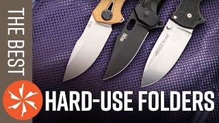 Best Hard Use Folding Knives of 2020 Available at KnifeCenter [upl. by Anirehs50]