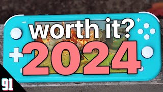 Switch Lite in 2024  worth it Review [upl. by Eirac]