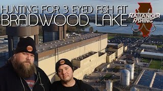 Hunting 3 eyed fish at Braidwood lake [upl. by Chirlin]