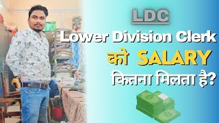 LDC Salary 2024  LDC Salary Slip 2024  Lower Division Clerk Salary Slip 2024 [upl. by Nivloc]