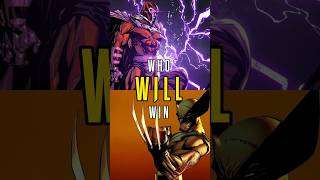 Wolverine Vs Magneto Who Will Win  Man Of SuperHero wolverine ironman superhero [upl. by Oicelem]