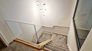 My DIY Staircase Renovation Before and After UK [upl. by Nonnerb]