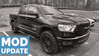 Mod update 2021 Ram 1500 29560r20 Nitto Recon Grapplers [upl. by Ailat]