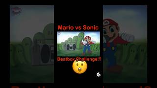 😲Mario Vs Sonic Beatbox Challenge⁉️Shout out to Rhythm Master🎵 verbalase [upl. by Niac461]