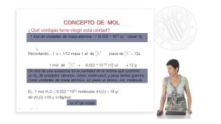 Concepto de Mol  522  UPV [upl. by Aicemak]