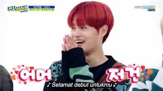 Weekly Idol Eps 408 sub indo Guest AB6IX [upl. by Daegal]