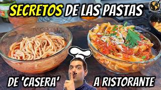 Los 5 SECRETOS que usan los Chefs Italianos para Hacer las Mejores PASTAS [upl. by Ayikin]