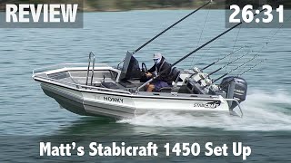 The Ultimate 14ft Boat Stabicraft 1450 Review [upl. by Granniah]