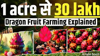 Dragon Fruit farming Explained [upl. by Mirabel]