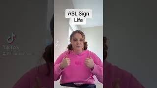 Learn How To Sign quotLifequot in ASL for Beginners  American Sign Language shorts [upl. by Valery453]